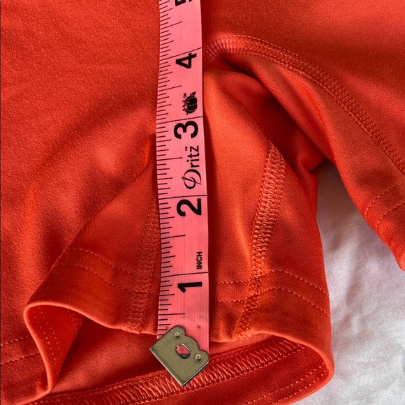 Gymshark Red Athletic Shorts - High-Waist Training Shorts - Picture 5 of 5